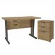 Conjunto Escritorio 3 Pecas MDP 500301 Versatil Itapua Kappesberg