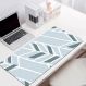 Tapete Protetor de Mesa MousePad em PVC Ecológico 70x35cm Folhas