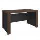 Mesa para Escritório Noblesse 900 Capuccino com Preto