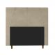 Cabeceira Decorativa Spezia Casal 160cm Veludo Bege G32 - Gran Belo