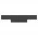 Kit 3 Armários de Cozinha Aéreos 4 Portas Veneza Multimóveis MP2151 Preto/Branco