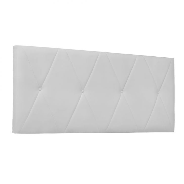 Painel para Cama Box Casal Aquilla Poliuretano Branco