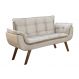 Namoradeira Opala 2 Lugares - Suede Bege