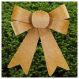 Enfeite Árvore Natal Laço Dourado 2 Peças 17,5cm