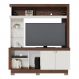Estante para TV 50 Polegadas Treviso Nogueira Real Off White