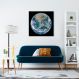 Quadro Planeta Terra 43x43 Sem Moldura