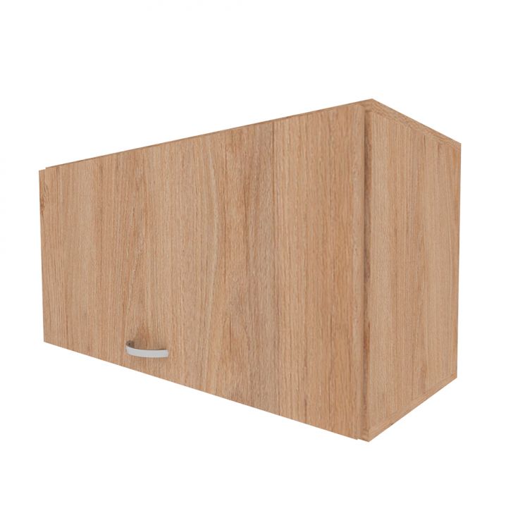 Armário Aéreo KitCubos 1 Porta Carvalho Mel