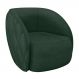 Poltrona Decorativa Clarke Veludo Verde G45 - Gran Belo
