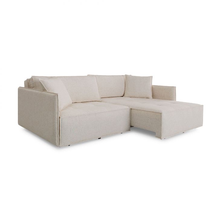 Image of Sofá 3 Lugares Reclinável Sem Caixa Tommaso Linho Bege 232 Cm PLA-MO895UP23PWMMOB