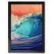 Quadro Decorativo Pintura de Onda-24x34Cm
