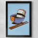Quadro Decorativo Sushi De Boas-24x34Cm