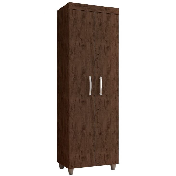 Armário Multiuso Rafaela 2 Portas Chocolate - Nathy Móveis