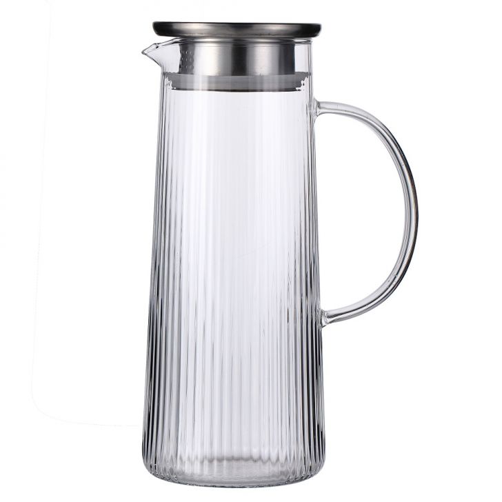 Jarra Twinkle Canelada com Tampa em Aço 1,4L