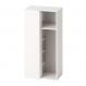 Guarda-Roupa Modulado Canto Reto New Tuyo Branco 90 cm