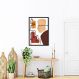 Quadro Bohemian Lines Earthy 100x70 Caixa Preto