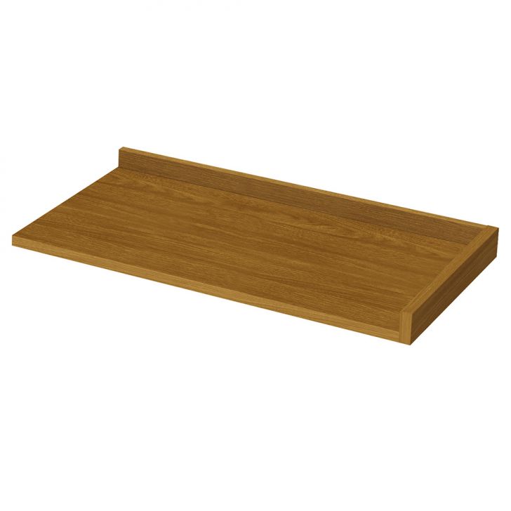 Tampo para Balcão Canto Reto Larissa Nature 94 cm