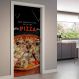 Adesivo de Porta Peça Uma Pizza-83X210Cm