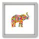 Quadro Decorativo - Elefante - 302qdsb