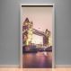Adesivo para Porta Paisagem 25 Tower Bridge-63X210Cm