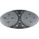 Tapete Box Banheiro 42x53cm Antiderrapante Ventosa Hidro Preto