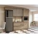 Cozinha Compacta Maxxi com Tampo 9 Portas 5 Gavetas Nogal