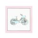 Quadro Decorativo - Modelo Bicicleta - 25X25CM - ME Criative