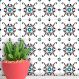 Adesivos de Azulejos Ladrilhos Hidráulicos Modelo 112-20x20cm
