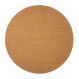 Tapete Natural Redondo Sisal (150x150cm) Mesclado