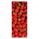 Adesivo Decorativo de Porta - Morangos - Fruta - 348cnpt Auto Colante