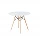 Mesa Redonda Eames Charles Eiffel 90cm Trevisul - Branco