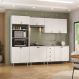 Image of Cozinha Completa Maranello 100% MDF 11 Portas 4 Gavetas Branco MO895CL23NYMMOB