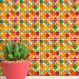 Adesivos de Azulejos Ladrilhos Hidráulicos Modelo 24-10x10cm