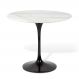 Mesa Saarinen Redonda Espírito Santo 100cm - Base Preta