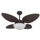 Ventilador de Teto Volare Petalo Palmae Tabaco 220V