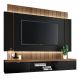 Home Suspenso Illusion 1.8 Preto/Castanho para TV até 55” - HB Móveis
