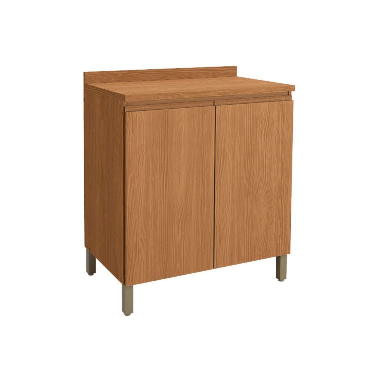 Balcão de Cozinha com Tampo Valence 2 Portas Canela