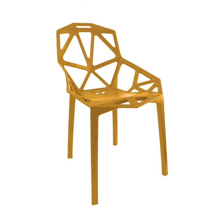 Cadeira Pixel Amarela