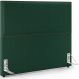 Cabeceira Box Casal King Com Tachas 195 cm Vicenza L02 Bouclê Verde - Lyam Decor