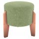 Puff Decorativo Para Sala Luxo 44x44 cm Boucle F494 Oliva Milani Store