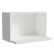 Armário De Cozinha Aéreo 100% MDF 60 cm com Nicho para Forno Branco Acordes Madesa