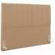 Cabeceira Cama Box Queen 160 cm Dália W01 Bouclê Mostarda - Lyam Decor