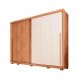 Guarda-Roupa Casal Moviment Ripado Flex 2 Portas 6 Gavetas Freijó e Off White