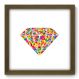 Quadro Decorativo - Diamante - 445qddm