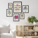 Kit 6 Quadros Artes Keith Haring