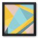 Quadro Decorativo - Geometria - 33cm x 33cm - 086qnabp