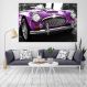 Tela Decorativa em Canvas Purple Car