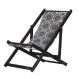 Espreguiçadeira Preguiçosa Dobrável Black SB-Mandala