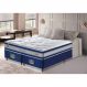 Conjunto Cama Box Queen de Molas Ensacadas D33 Cama inBox Select Firme 158x198x70 Azul