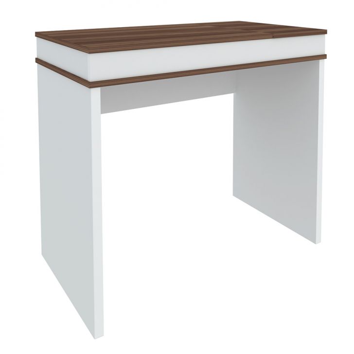 Mesa para Notebook Mind Branca e Ypê