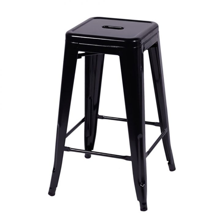 Banqueta Retrô Preta